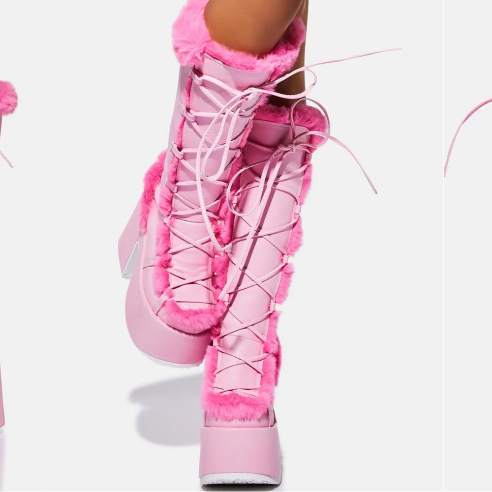 NWT DEMONIA PINK PURE VIGILANCE PLATFORM